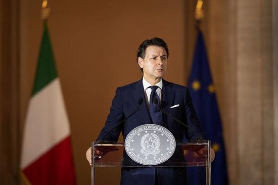 Italian Prime Minister Conte officially resigned