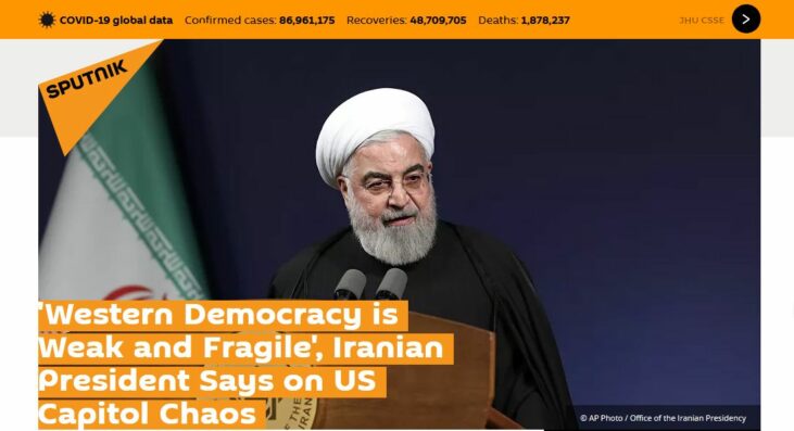 Demonstrators capture the U.S. Congress Rouhani: Western democracy is "weak and fragile"