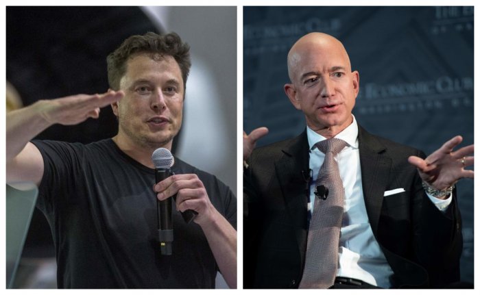 Musk shouted at Bezos: If you want to dominate the space race, spend less time bathing in hot water