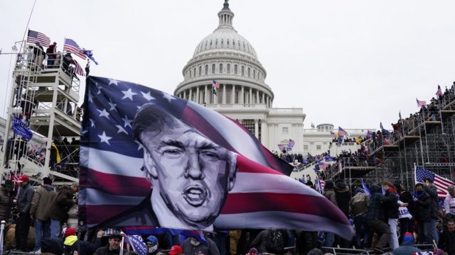 On the afternoon of January 6th, local time, hundreds of Trump supporters occupied the U.S. Capitol. Information Chart