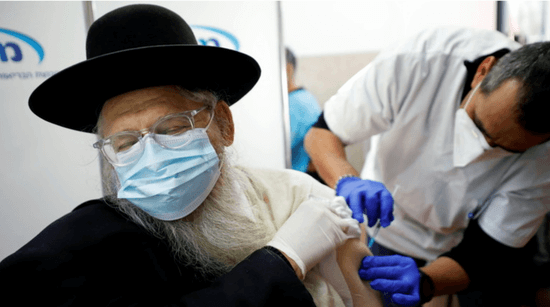 About 240 Israelis contracted the novel coronavirus after being vaccinated By Pfizer against Covid-19.