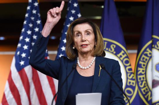 Pelosi said he would impeach Trump twice and urged Pence to act first.