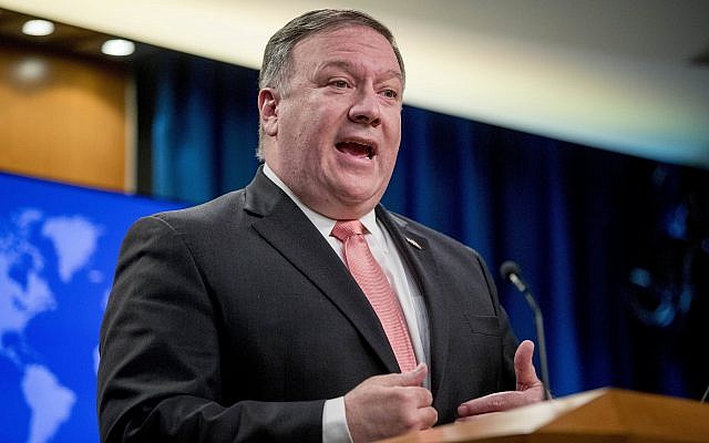 Chivalrous Island: Pompeo is going to stage the "Last Crazy"?