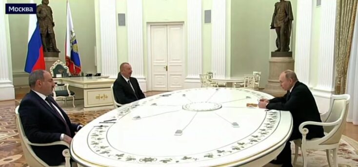 Leaders of Russia, Azerbaijan and Armenia held talks in Moscow