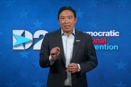 Andrew Yang announced his candidacy for mayor of New York City.
