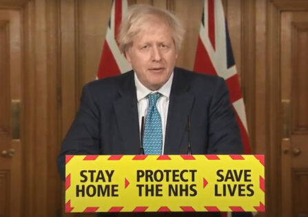 Johnson: Britain is "racing against time" to promote vaccination