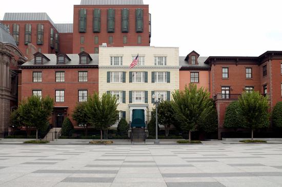 Biden will check in at the U.S. State Guesthouse the night before taking office, opposite the White House.