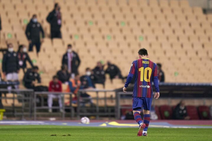 Barcelona's career was dyed red for the first time in 16 years, revealing why Messi is so flammable and explosive.