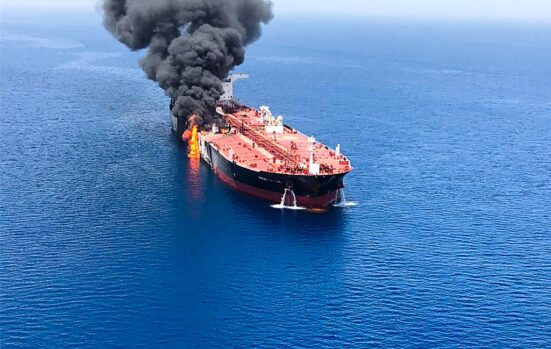 An Israeli cargo ship exploded in the Gulf of Oman. The cause of the accident is not clear.