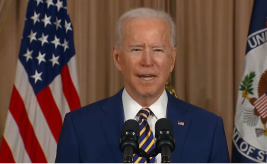 U.S. President Biden delivered his first foreign policy speech after taking office.