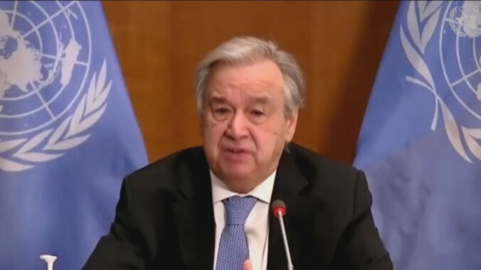 UN Secretary-General Guterres once again urges countries to accelerate carbon neutrality