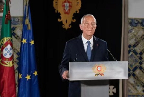 Portuguese President De Sousa has been vaccinated with the first dose of coronavirus vaccine.
