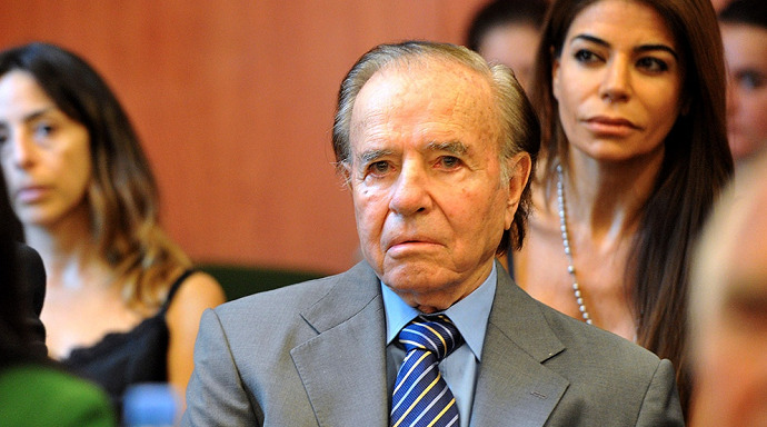 Former Argentine President Menem died at the age of 90