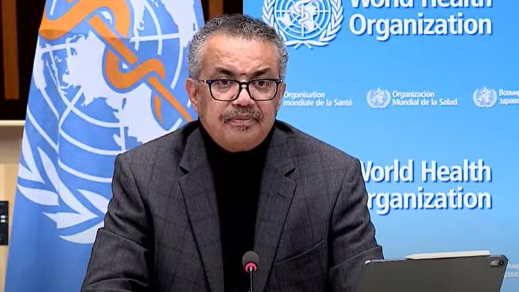 Tedros: The number of new cases of COVID-19 worldwide continued to decline last week.