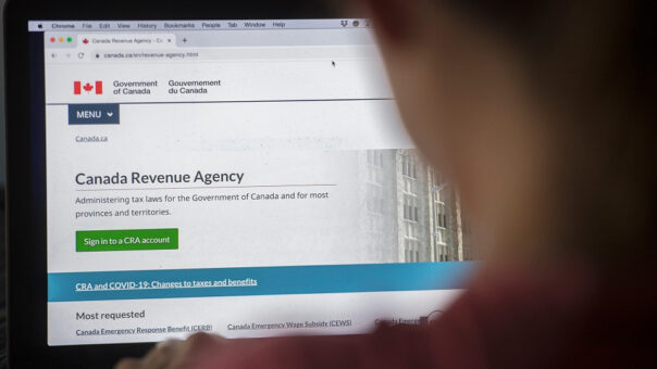 The Canadian Revenue Service freezes some accounts due to "external threats"