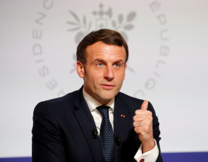 Macron talked about the pain of reform in an interview, but did not officially announce his candidacy in next year's French general election.