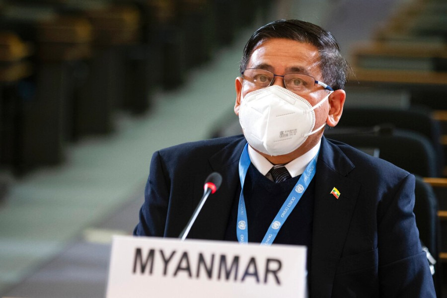 △U Mindu, Myanmar's representative to the United Nations in Geneva