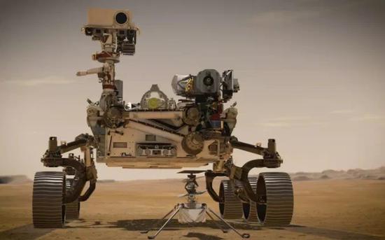 NASA's Perseverance rover successfully landed on Mars and returned the first photo.