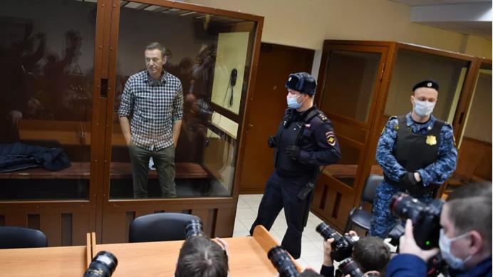The case of Russian opposition Navalny upheld the original sentence. Navalny faces a 2.5-year prison sentence.