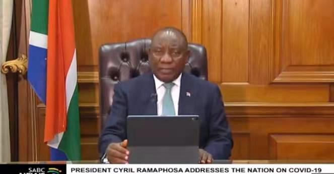South African President Ramaphosa will step down as the rotating chairman of the African Union.