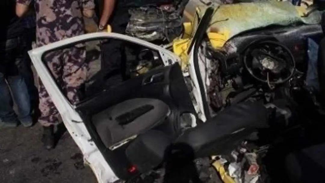 A traffic accident occurred in Mafraq Province, Jordan, killing 2 people and injuring 10