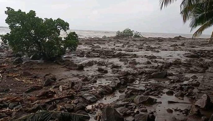 11 people have been killed in Lombata Island, Indonesia, caused by floods.