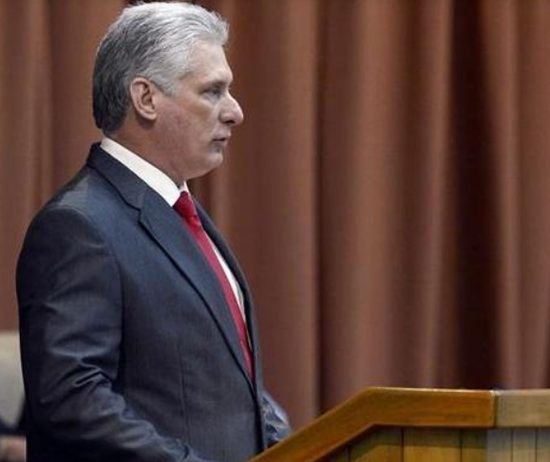 Miguel Díaz-Canel elected as the first secretary of the Central Committee of the Communist Party of Cuba