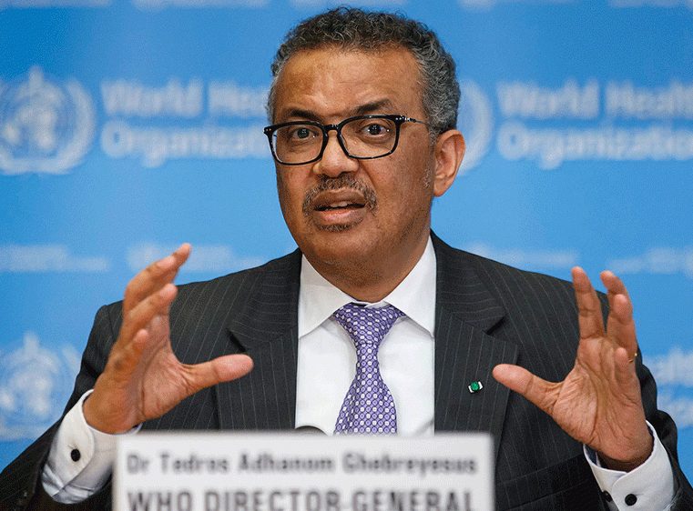 Tedros: If resources are distributed fairly, the world can control the Coronavirus outbreak in the coming months