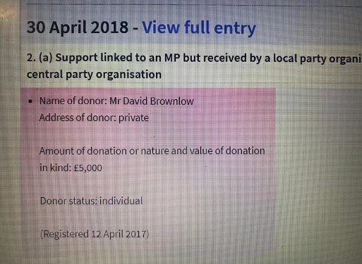 image 30 11 The British Prime Minister's "renovation of the door" incident led to more inside information The three Tory prime ministers all have special ties to donors