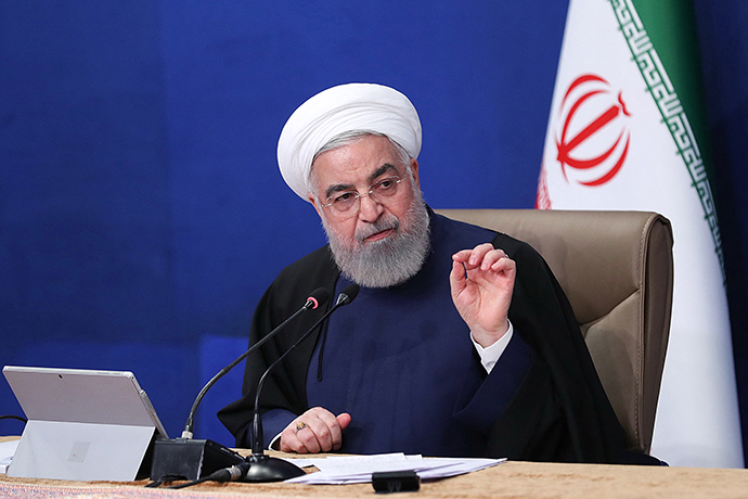 Iran's president says U.S. sanctions on Iran are 'oppressing Iran's poor'