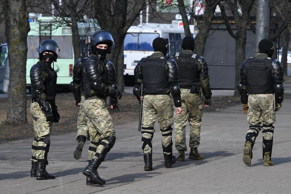 Russia's Federal Security Service says it has arrested two suspects in an attempted coup in Belarus
