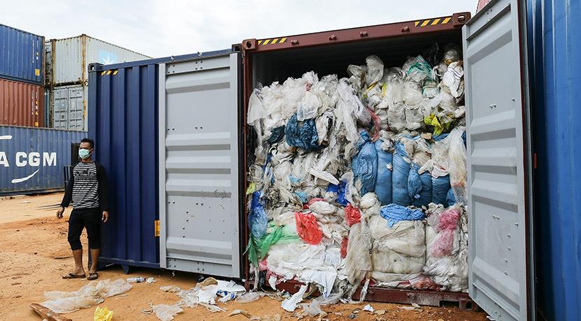 Malaysia will levy a recycling fee for imported "foreign waste" from June.