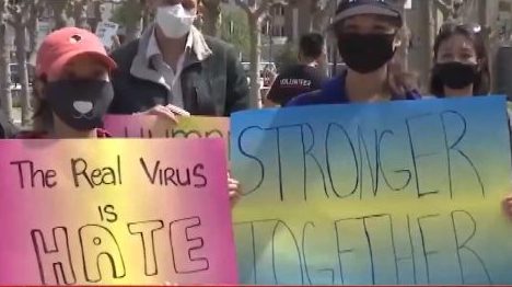 "Stop Asian hatred"! A large number of citizens in San Francisco, USA, held an "anti-Asian-hate" rally.