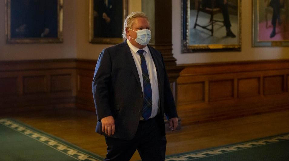 The governor of Ontario, Canada, has been quarantined for exposure to a Coronavirus infection