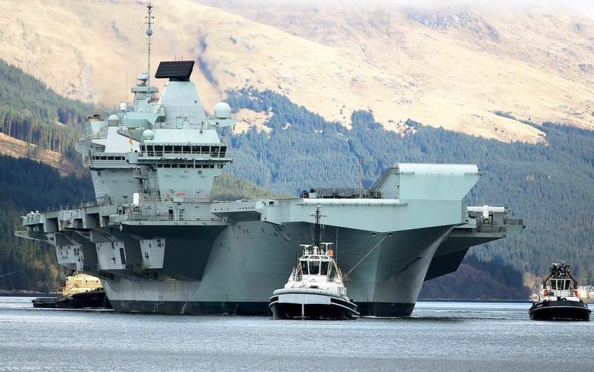 image 653 edited The British government has announced plans for the first Asia-Pacific voyage of the HMS Queen Elizabeth aircraft carrier fleet