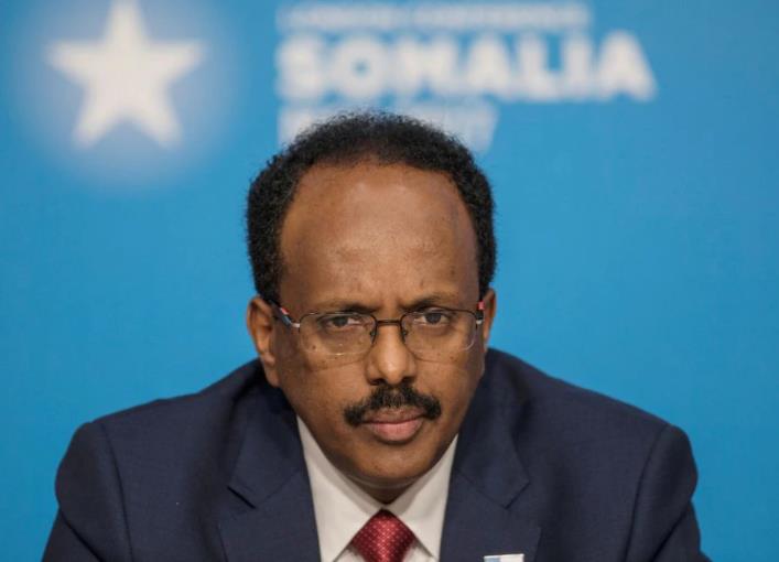 Somalia's president has renounced an extension of his term