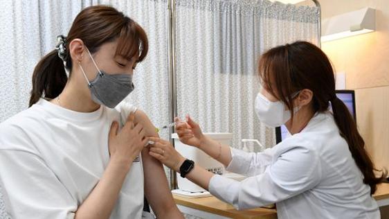South Korean athletes planning to compete in the Tokyo Olympics began getting Coronavirus vaccine today