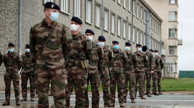 A group of French soldiers face military sanctions for their part in touting a "military coup to stop the civil war"