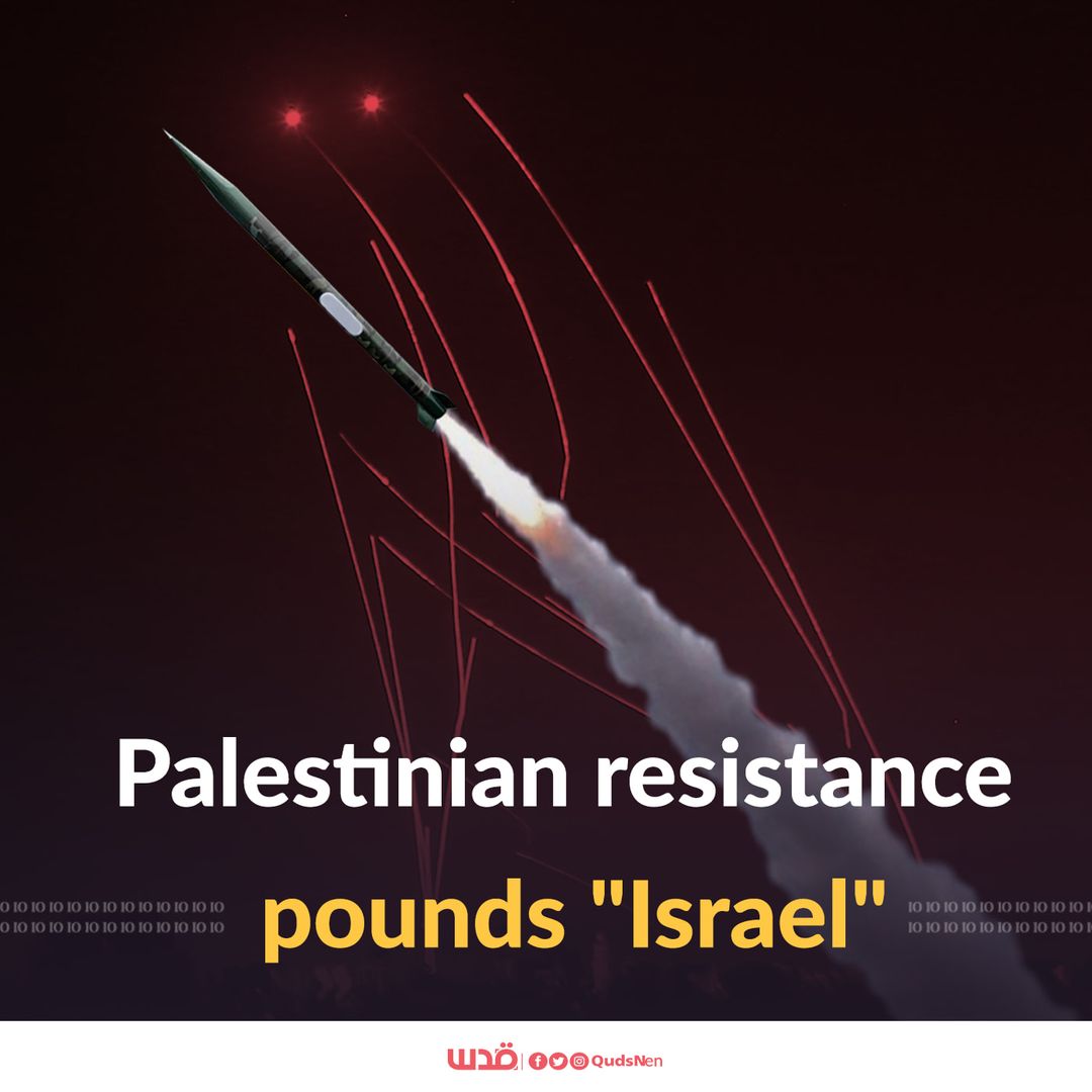 BREAKING | Palestinian resistance fighters in Gaza launch a new wave of rocket attacks on Ashkelon and Beersheba in Israel.