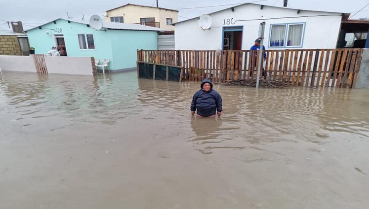 Floods in South Africa's Western Cape province have killed at least four people