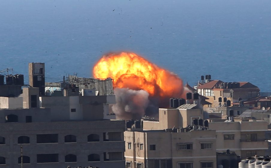 Heavy bombardment near the United Nations agency in Gaza: 45 minutes