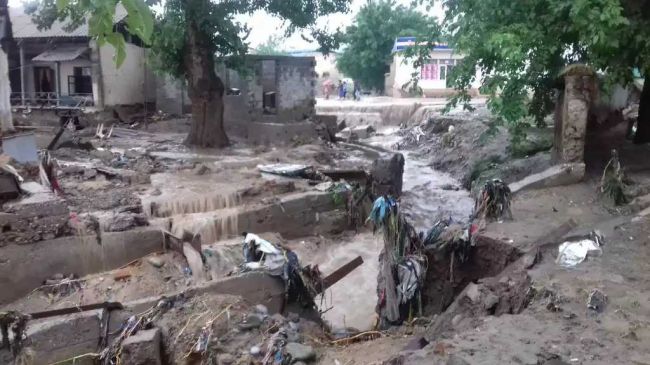 Seven people have been killed in a mudslide in Tajikistan
