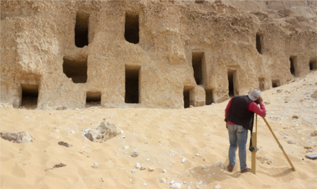 More than 200 rock tombs have been unearthed in Egypt's Sohaj province