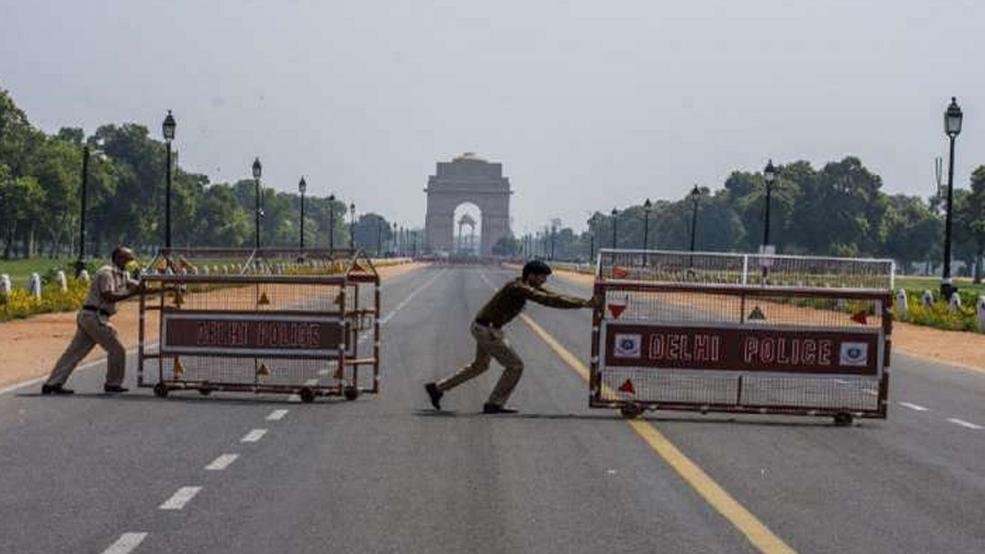 The blockade in the Indian capital, New Delhi, was extended for a week