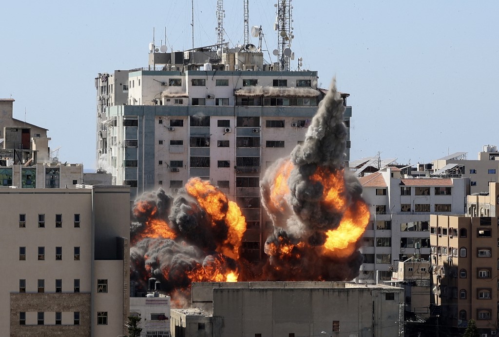 Israel Defense Forces: Bombed Gaza International Media Office Building Is a 'Legitimate Military Target'