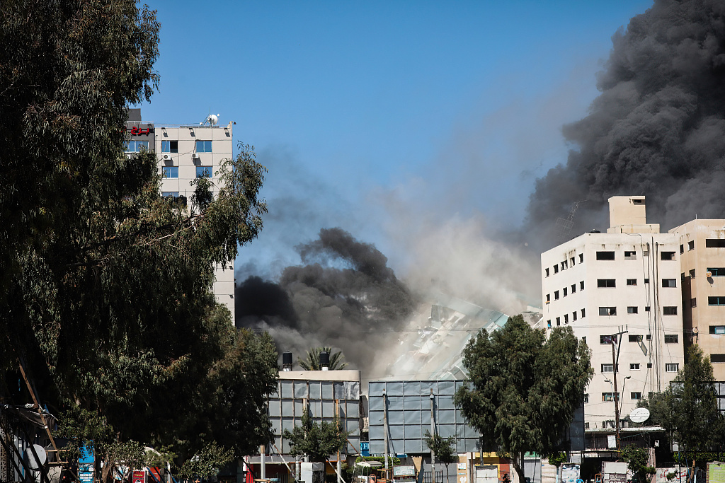 Rocket attacks continue in southern Israel, with the Israeli army saying it has "devastated" Hamas intelligence headquarters