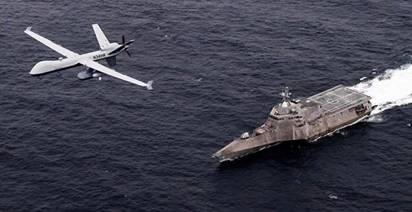 image 39 The U.S. military tried to use unmanned combat platforms to practice maritime sneak tactics but was hit in the face by an accident