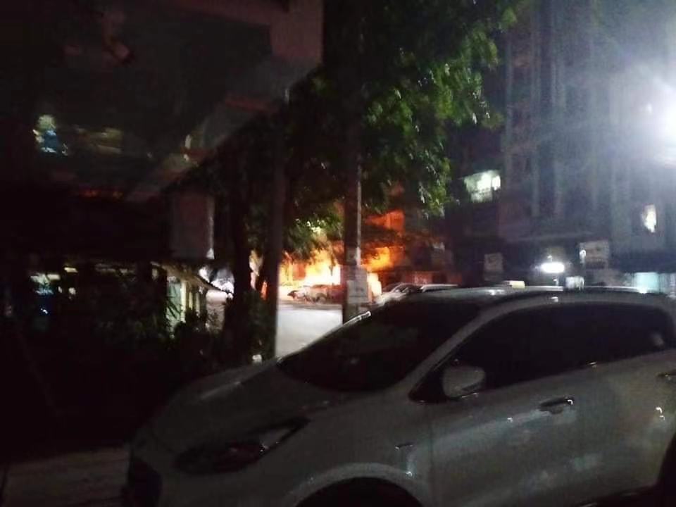 There were two explosions in Yangon, Myanmar, and there were no casualties