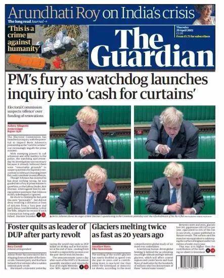 image 50 British Prime Minister Boris Johnson is in big trouble...