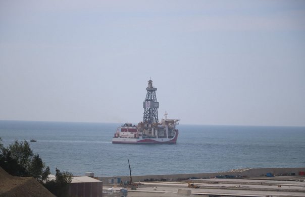 The Turkish drilling vessel Kanuni sailed to the Black Sea for its first operational mission